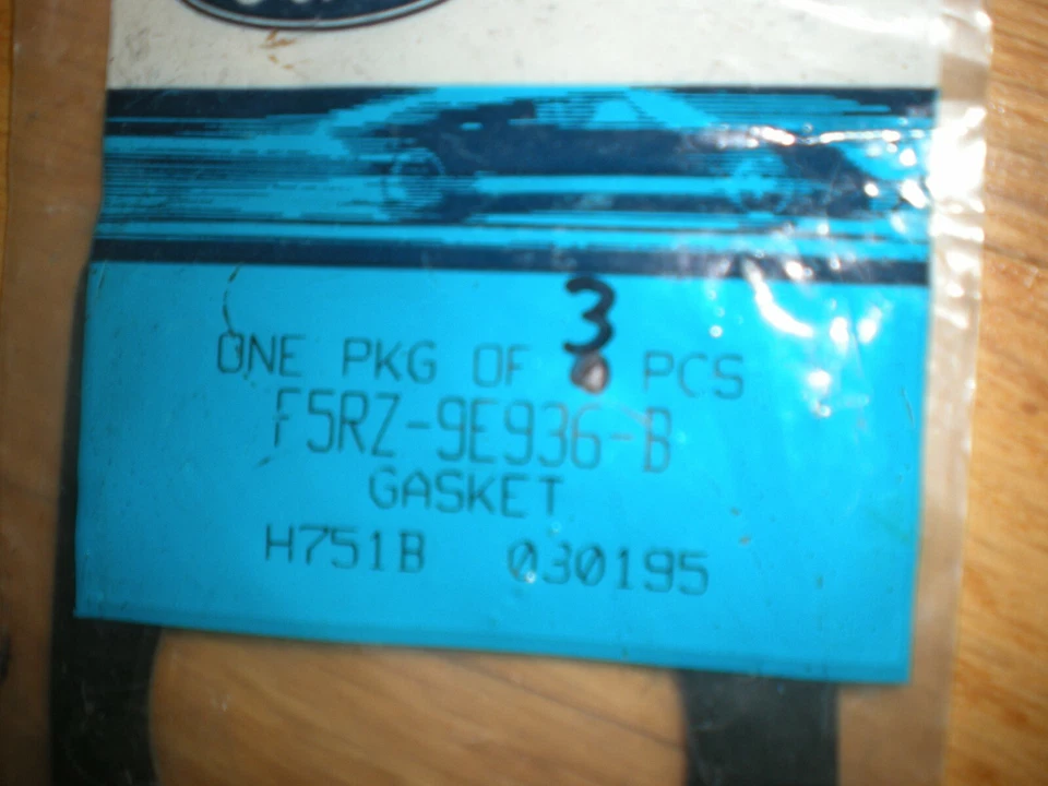 NOS 1995 - 1999 Ford Contour 2.5L Air Charge Control to Intake Gasket F5RZ-9E936 - Image 3 of 3