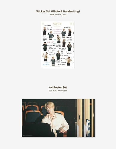SHINEE 2022 SEASON’S GREETINGS Calendar+Diary+Card+Poster+Sticker+Brochure+etc - Picture 5 of 10