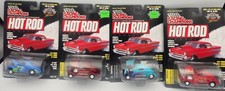 RACING CHAMPIONS HOT ROD MAGAZINE FORD COUPES LOT OF 4 LTD ED DIECAST 1:58 NEW