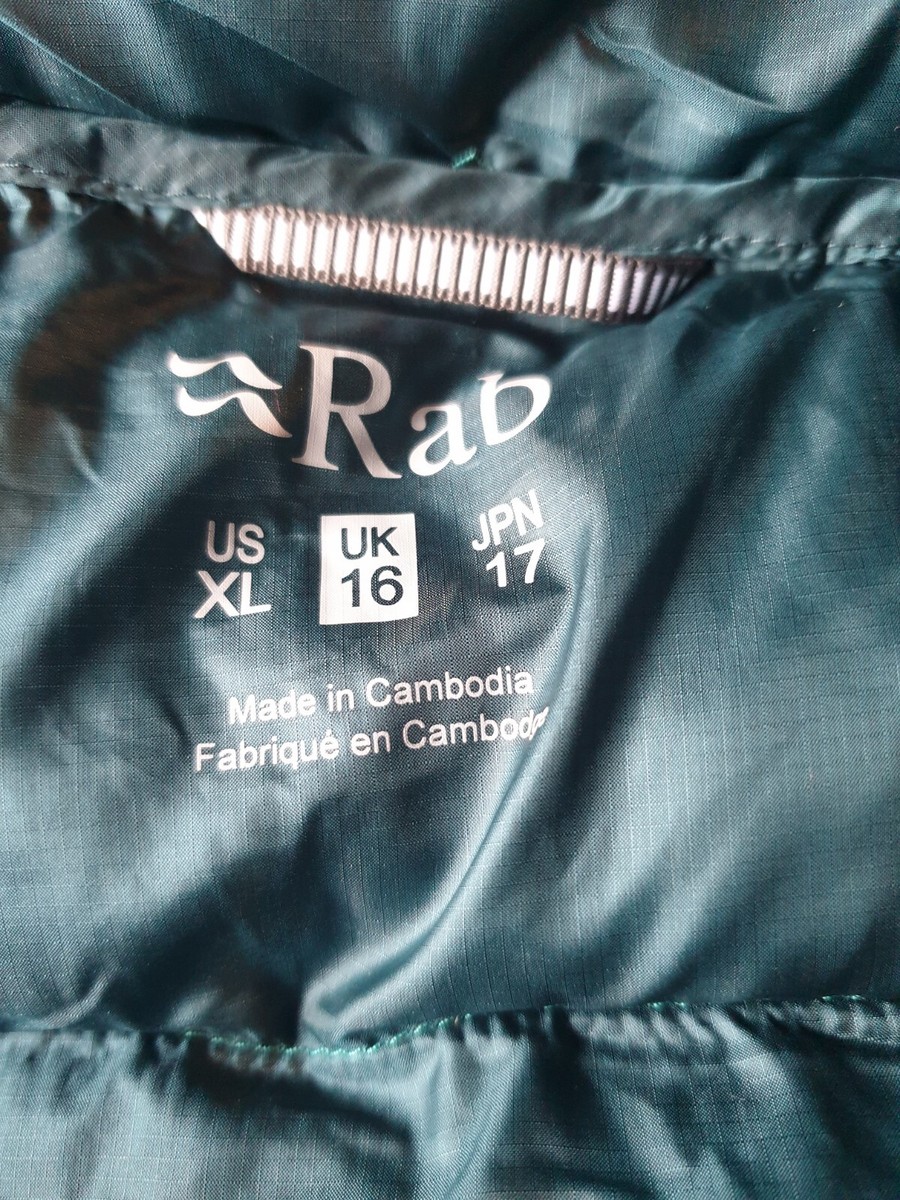 Womans Nebula Pro Jacket Strom Green Uk 16 Rrp £210 #101 REDUCED