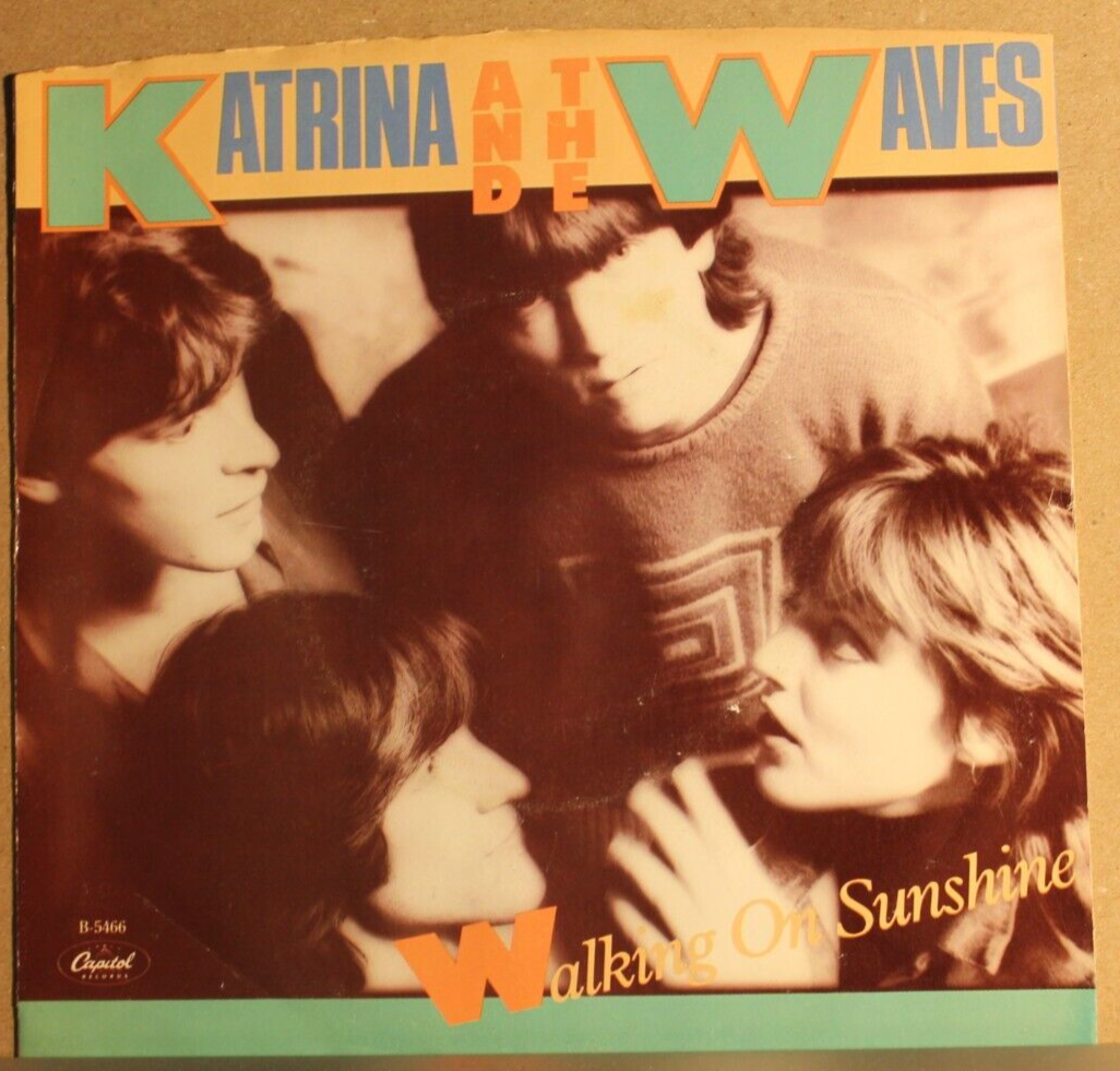 KATRINA AND THE WAVES---WALKING ON SUNSHINE. (1985) | eBay