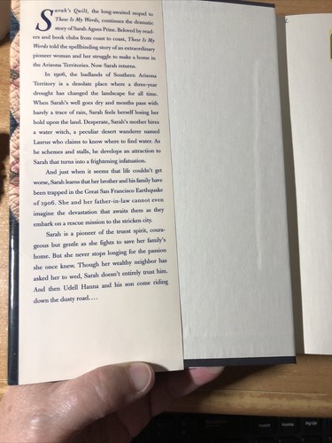 Sarah's Quilt A Novel of Sarah Agnes Prine And The Arizona Territories HB/DC - Imagen 3 de 13