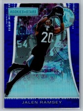 2018 Rookies & Stars AIRBORNE Prizm Blue #AIR-10 Jalen Ramsey Jaguars