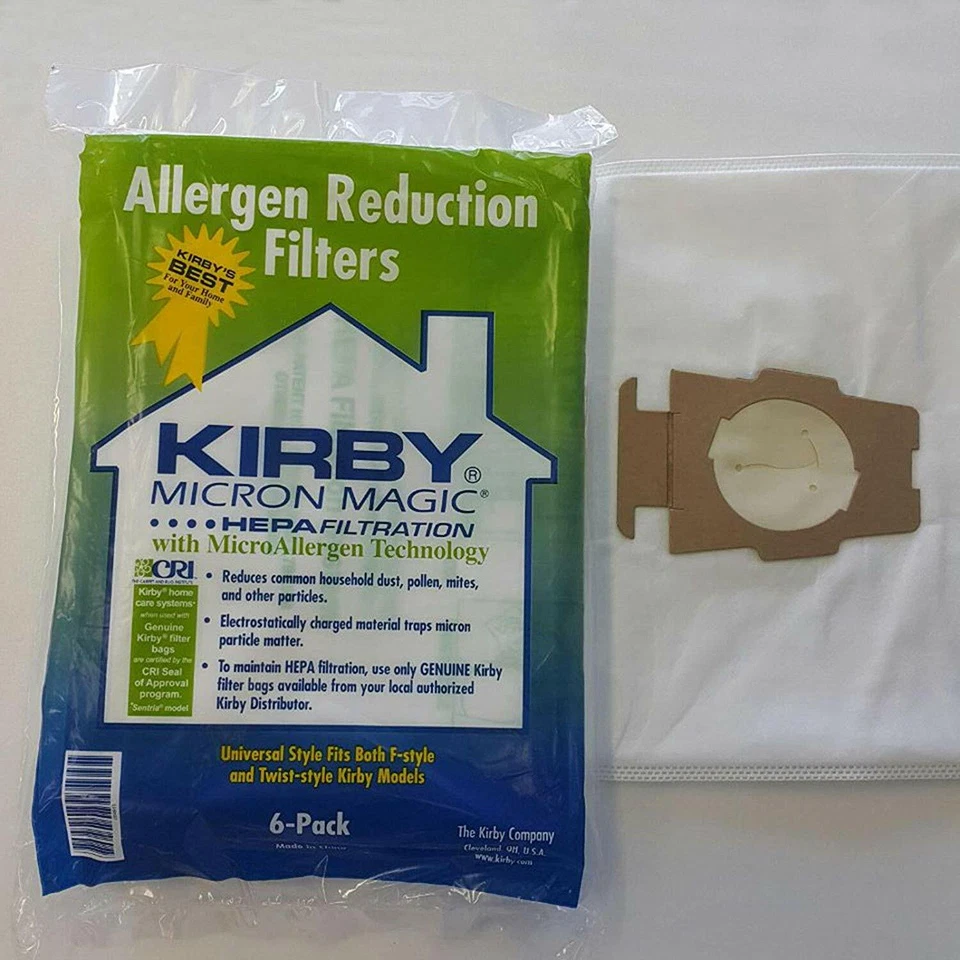 4 x For KIRBY VACUUM BAGS:24 Sentria UNIVERSAL~ F Style MICRON MAGIC Hepa  - Image 4 of 4