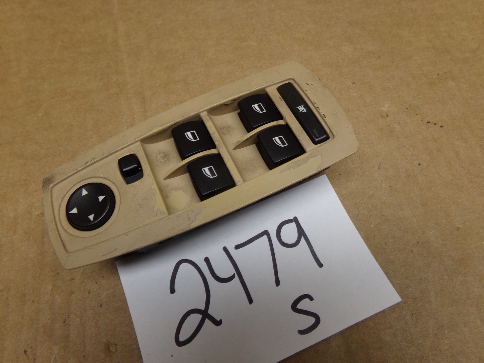 2006 BMW 323i MASTER Window Switch Control Power DRIVER #2479-S 