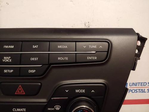 11 12 13 OPTIMA "AUDIO CONTROL PANEL" TEMPERATURE CLIMATE UNIT HVAC OEM - Picture 3 of 9