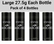 Hair Building Fibers Hair Loss Concealer Large 27.5g Pack of Four Bottle -JARGOD