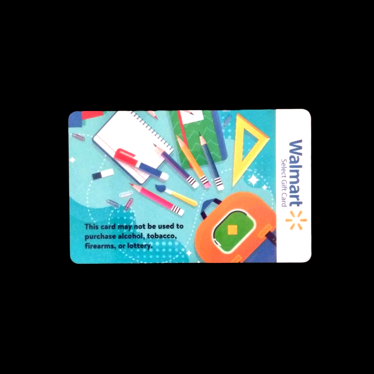 can you buy cigarettes with a walmart gift card Walmart Back to School Supplies NEW COLLECTIBLE GIFT CARD NO VALUE #8745