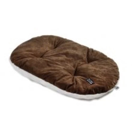 Dog Pet Luxury Oval Cushion Plush 70cm in Brown