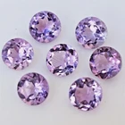 Wholesale Lot of 5mm Round Faceted Natural Amethyst Loose Calibrated Gemstone