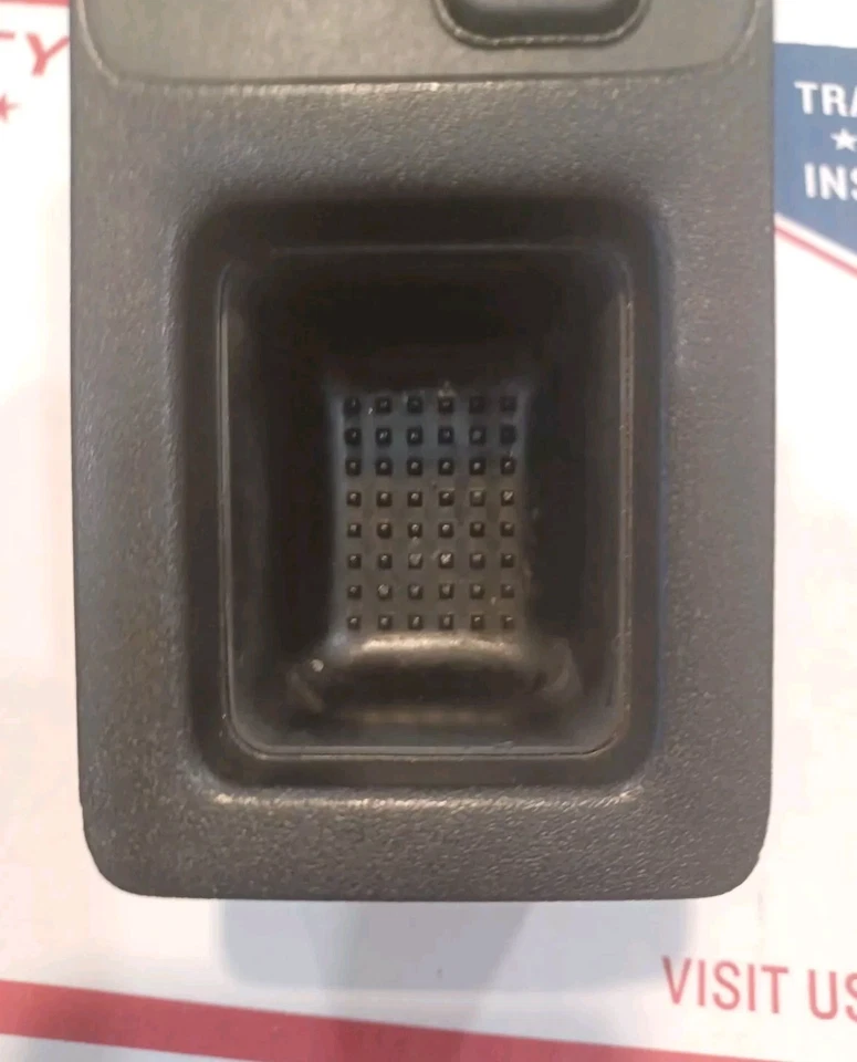 Chrysler Lebaron 1992 convertible techo techo interruptor botón con moldura OEM 4373510 enchufe Foto 2 de 4