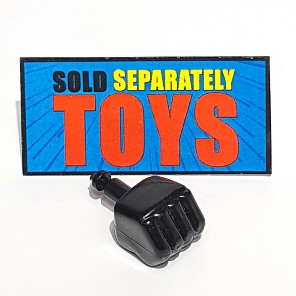 Vtg Transformers G1 Trailbreaker RIGH FIST with hole hand black body part weapon - Image 4 of 4