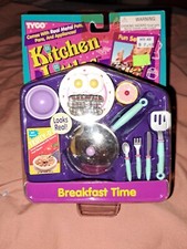 TYCO Kitchen Littles Breakfast Time Fun Settings 1995; Brand New in Blister Pack