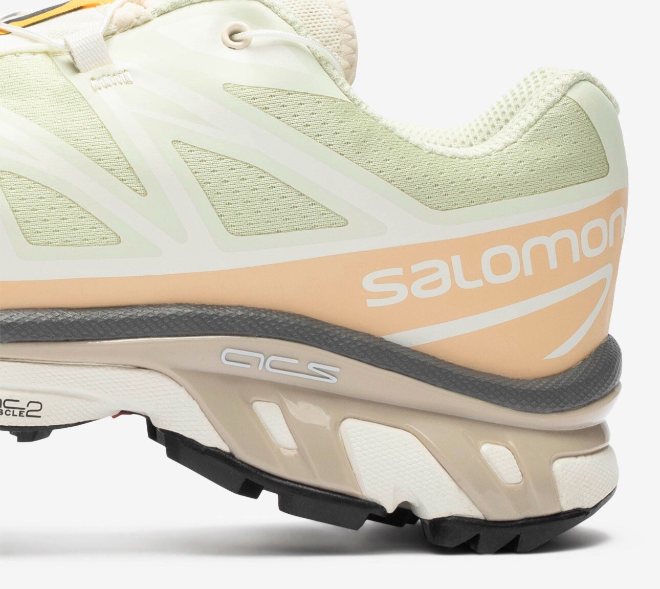 Scarpe da ginnastica Salomon XT 6 Aloe Wash Nocciola L47293700 taglia 11 5 trail