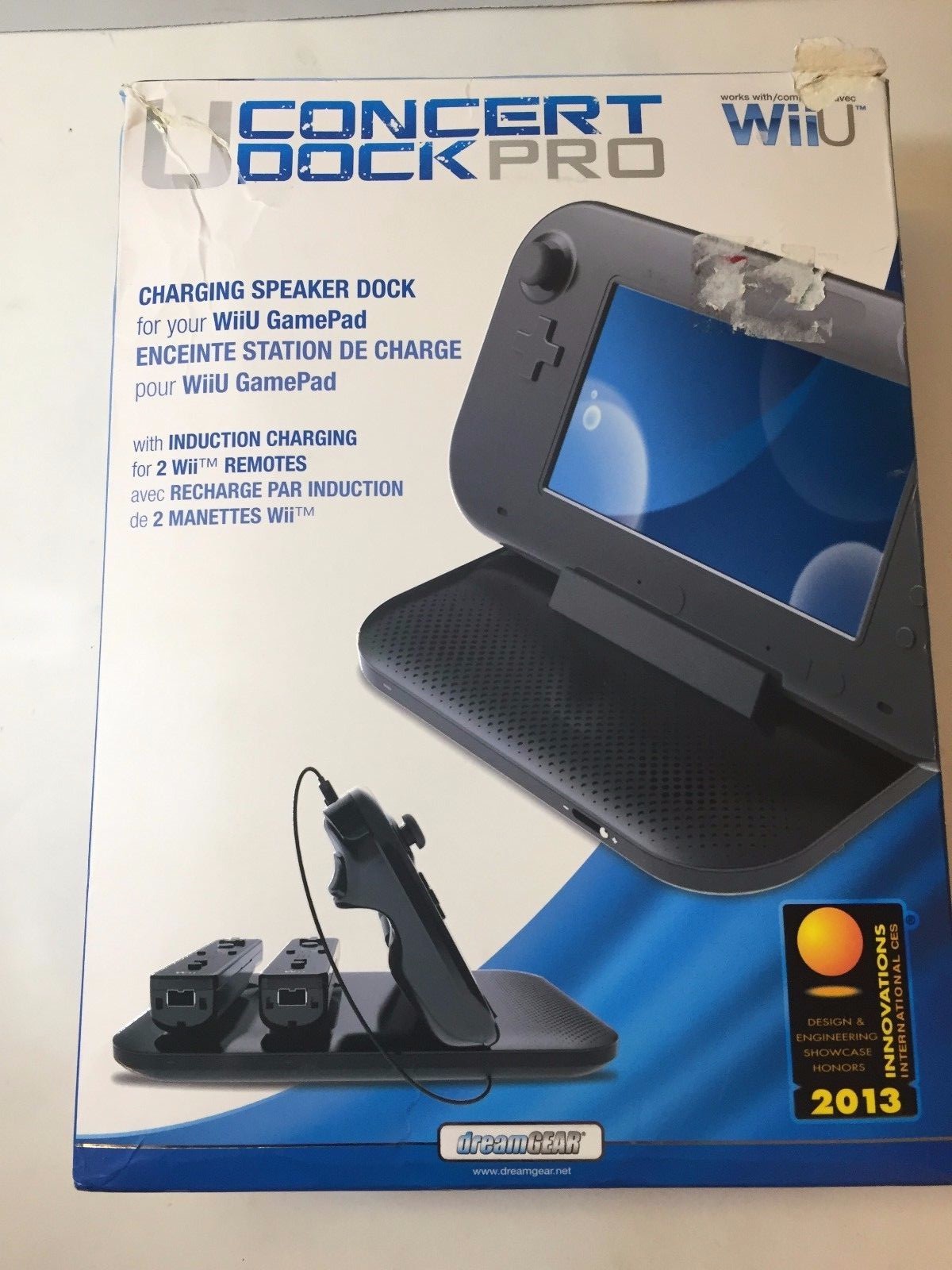 Dreamgear Wii U Concert Charging Dock Video Game Consoles Accessories Batteries Chargers Kanakadurgamma Org