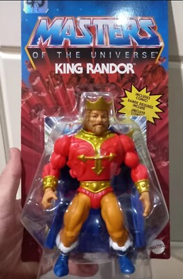 Figure King Randor Masters Of The Universe Origins Mattel Motu