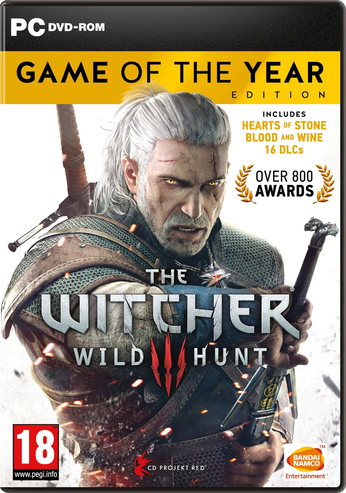 The Witcher 3 Game of the Year Edition (PC DVD) Windows 7 Game of the Year (PC)