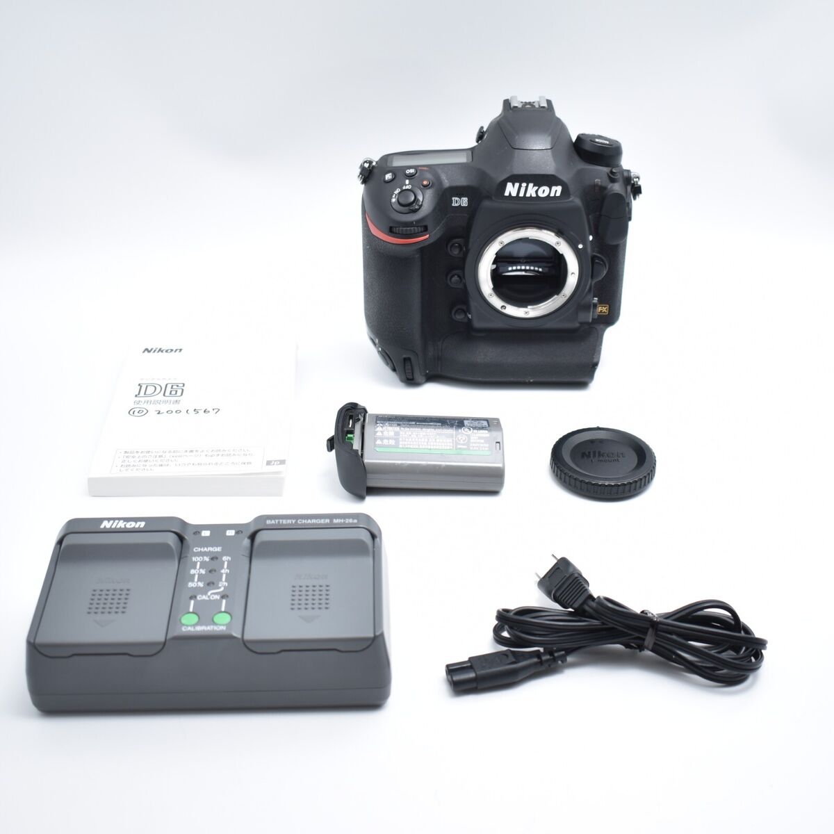 B#7384 Nikon デジタル一眼レフカメラ ブラック D6 EXC+++++】Nikon D6 20.8MP Digital SLR Camera Body Japan B