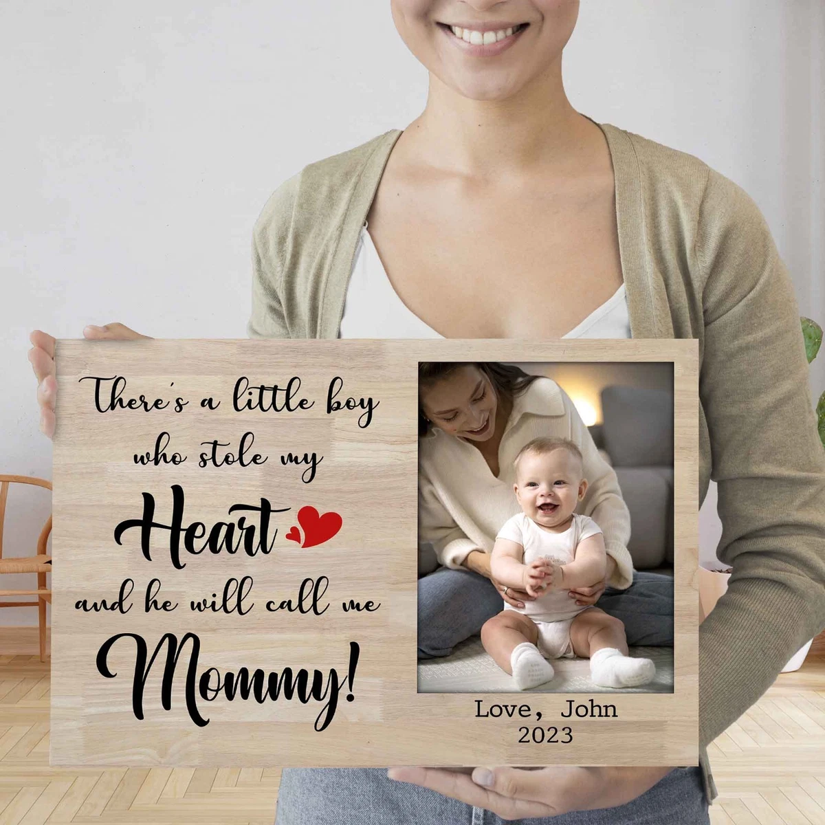 Gift for Mom From Son, First Mother's Day Gift, Personalized New