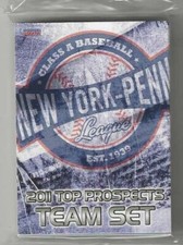 2011 NEW YORK PENN LEAGUE TOP PROSPECTS SET BRAND NEW COMPLETE