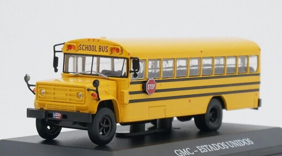 1984 GMC United States Yellow School Bus Rare Diecast Scale 1:72 - Image 2 of 4
