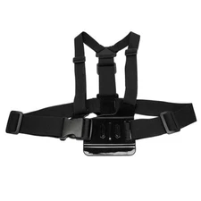 MaximalPower 3-Way Arm Elastic Chest Strap with 3-Way Adjustment Base for GoPro