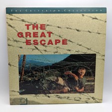 The Great Escape 1963 Criterion 95 Widescreen Letterboxed Laserdisc - CC1273L
