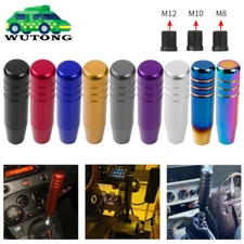 JDM Universal Aluminum Manual Car Gear Stick Shift Knob Shifter Lever 13CM 18CM