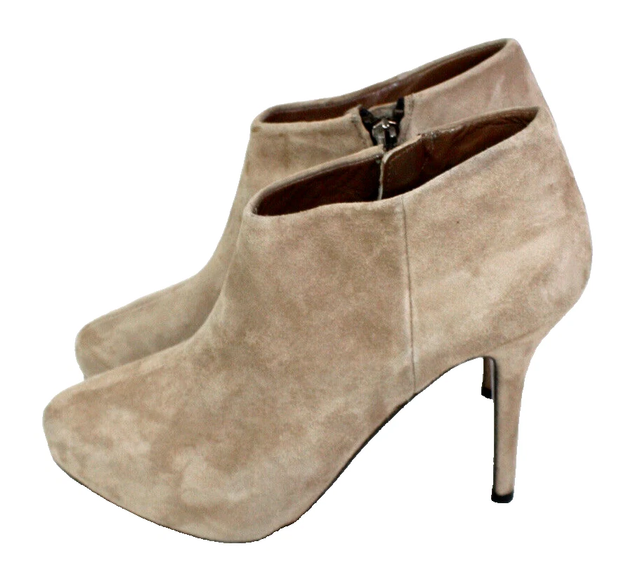 ZARA ANKLE BOOTS WOMAN SHOES CHAUSSURES STIEFELETTEN BEIGE 37 SEHR GUTER #13-14# - Bild 1 von 4
