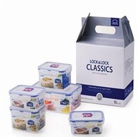 Lockandlock Food Containers 5 Containers Set With Locking Lid, New, Free Shippin on sale Lockandlock Food Containers 5 Containers Set With Locking Lid, New, Free Shippin on sale
