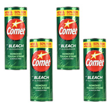 Comet Cleaner with Bleach 21 oz 4 Count  50 More Cleaning Power