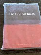 1993 North American Edition, The Fine Art Index compendium contemporary art NEW