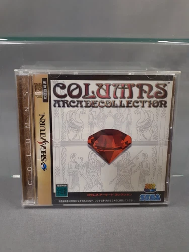 SEGA SATURN  COLUMNS ARCADE COLLECTION Japanese version boxed