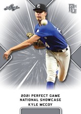 10-Count Lot Kyle McCoy 2021 Leaf Perfect Game NIKE All-American Rookies