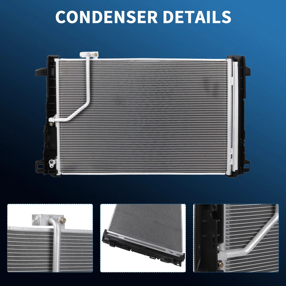 Конденсатор переменного тока кондиционер для 08-14 Mercedes-Benz C250 C300 C350 E250 - Изображение 4 из 4