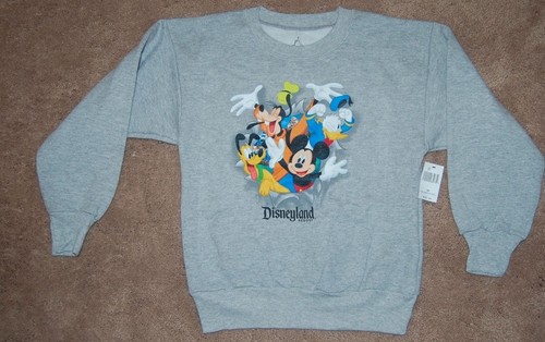 Disneyland Resort Mickey Mouse Sweatshirt Disney Größe Small (4/6) Jugend... Neu mit Etikett - Bild 1 von 2