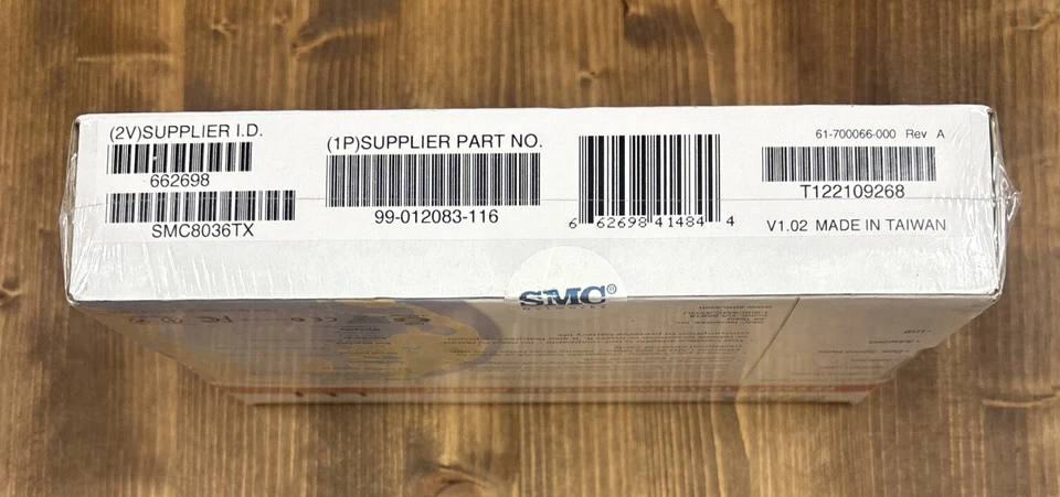 SMC Networks SMC8036TX EZ Card 10/100 Mbps Ethernet PC Card - Vintage Sealed New - Image 3 of 3