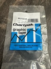 Chartpak Graphic Chart Tape, 1/4 x 324 Roll.
