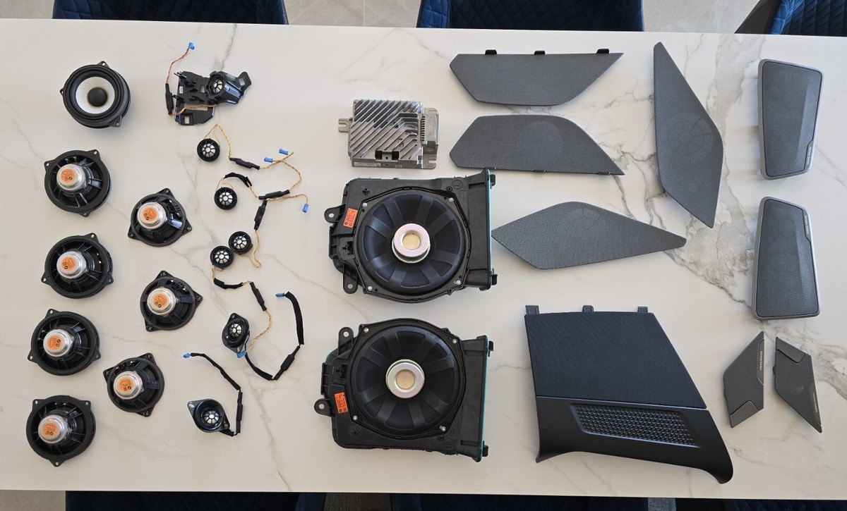 BMW OEM S688A Harman Kardon Speaker Set 8 Series M8 M850i 840i G15