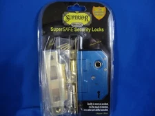 Superior Brass 9020 3 lever mortice lock 45 mm backset polished brass  Read