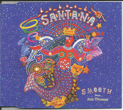 SANTANA ROB THOMAS Smooth DANCE MIX & EDIT & INSTRUMENTAL CD Single MATCHBOX 20