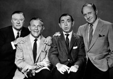 George Jessel, George Burns, Eddie Cantor And Jack Benny 1959 Historic Old Photo