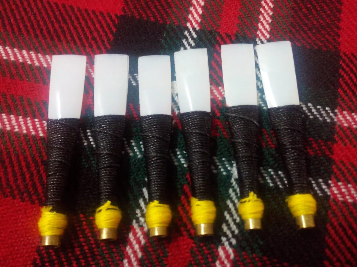 New Scottish Bagpipe Practice Chanter Synthetic Reed Practice