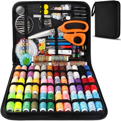 Large Sewing Kit, 200 Premium Sewing Supplies, 41 XL Thread Spools, Suitable ...