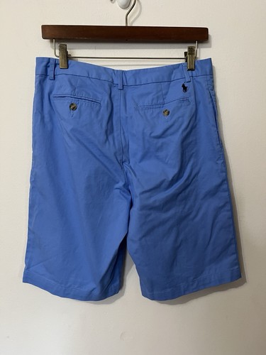 Polo Ralph Lauren Boy's BLUE Khaki Shorts Size 20 Preppy Casual NEW - Picture 2 of 8