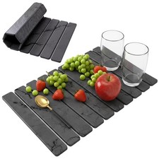 Stone Dish Drying Mat for Kitchen Counter Large Quick Dry Diatomaceous Earth ...