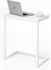 Sofa C Side End Table Wood Accent Couch Coffee Tray Snack Notebook Laptop Holder