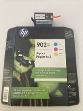 HP 902XL Black / 902XL Cyan, Magenta, Yellow Ink Cartridges Exp May 2019