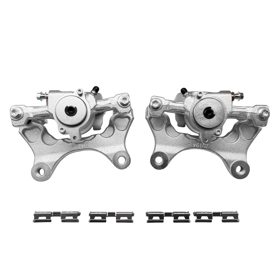 Rear Left Right Brake Calipers w/ Bracket Assembly for 2015 2016 2017 Ford F-150 Foto 4 de 4