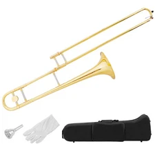 NNECW Portable Gold Brass Made Musical Instrument For Kids